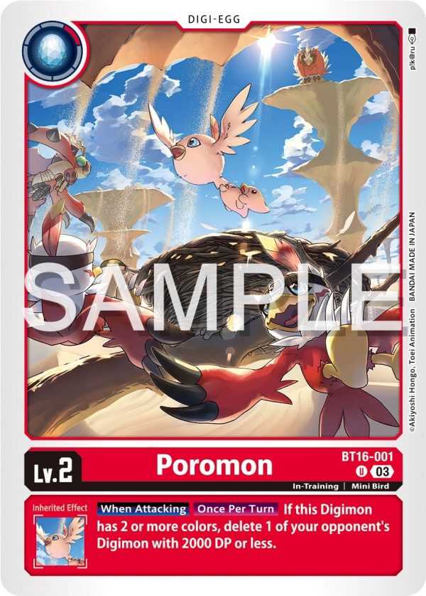 Poromon [BT16-001] [Beginning Observer] Online