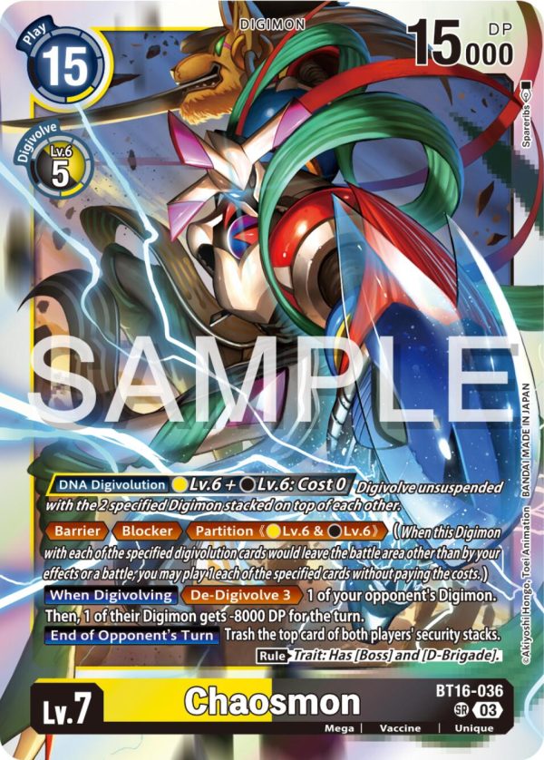 Chaosmon [BT16-036] [Beginning Observer] Cheap