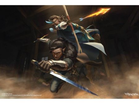 UniVersus Playmat: Critical Role – Vox Machina (Arrows & Daggers) Online Hot Sale