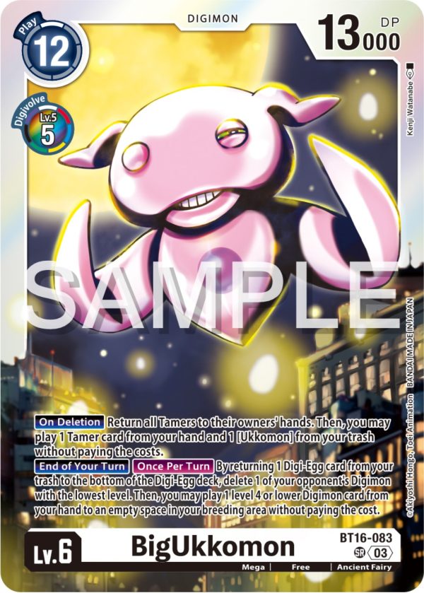 BigUkkomon [BT16-083] [Beginning Observer] Cheap