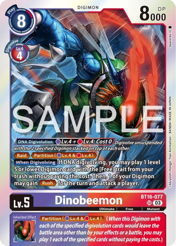 Dinobeemon [BT16-077] [Beginning Observer] For Discount