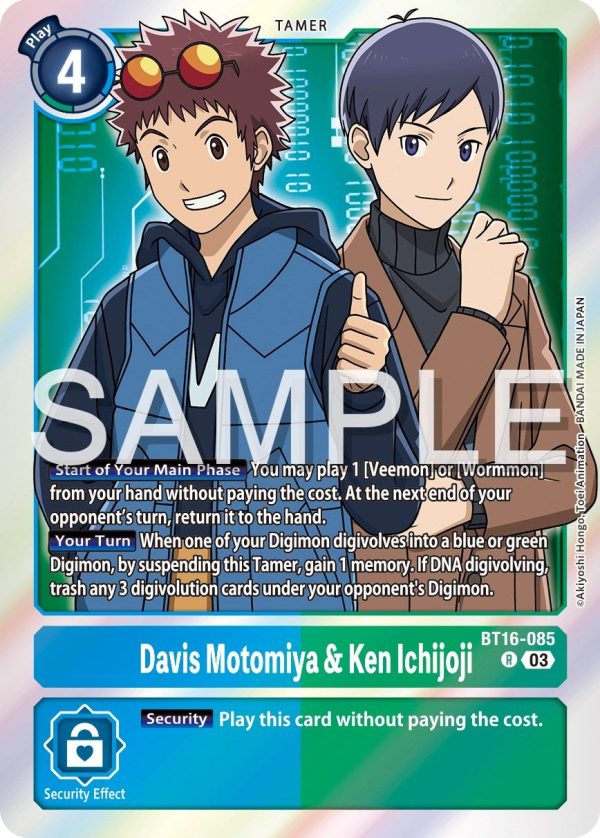 Davis Motomiya & Ken Ichijoji [BT16-085] [Beginning Observer] on Sale