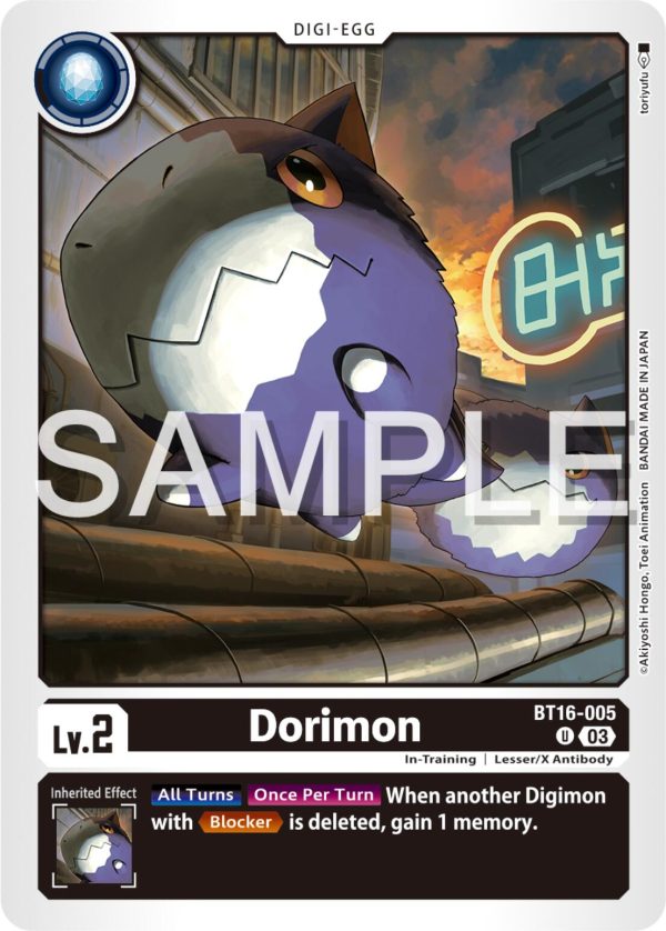 Dorimon [BT16-005] [Beginning Observer] Online