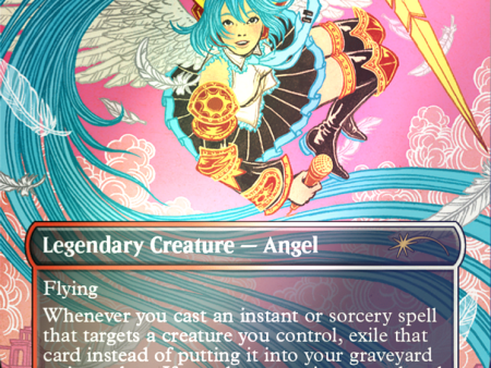 Miku, the Renowned - Feather, the Redeemed (Rainbow Foil) [Secret Lair Drop Series] Discount