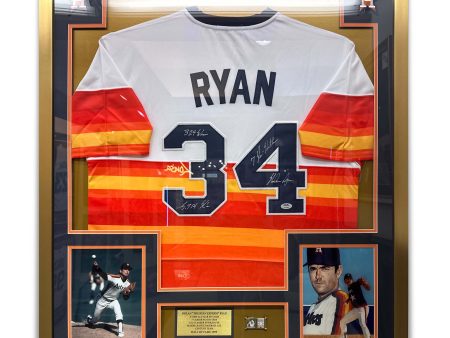 34 NOLAN RYAN Framed (Orange White) Discount