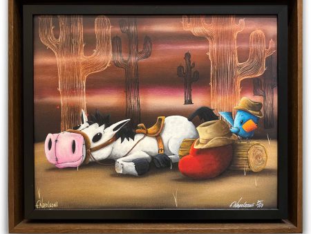 Framed • Sweet Little Cowboy Dreamer 75 107 Hot on Sale