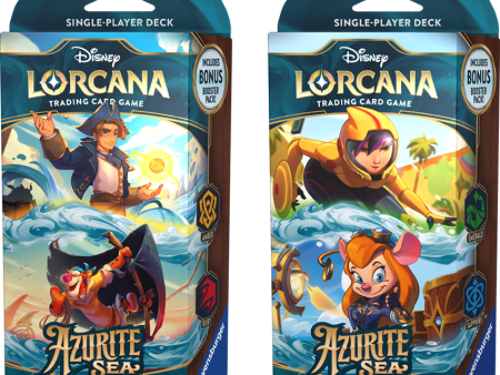 Disney Lorcana TCG - Azurite Sea Starter Decks Online