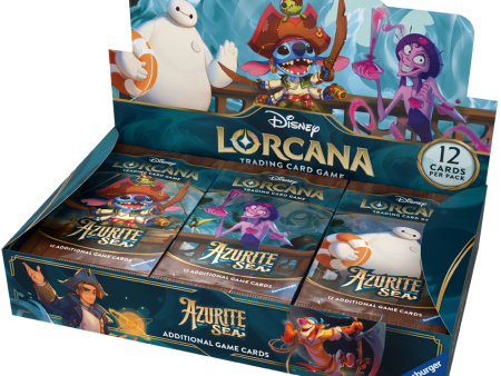 Disney Lorcana TCG - Azurite Sea Booster Box on Sale