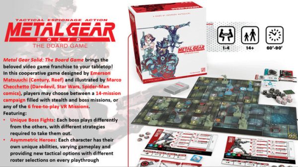 *PRE ORDER* Metal Gear Solid - The Board Game For Sale