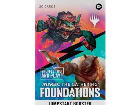 MTG Jumpstart Booster Pack - Foundations For Discount