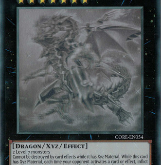 Red-Eyes Flare Metal Dragon [CORE-EN054] Ghost Rare Fashion