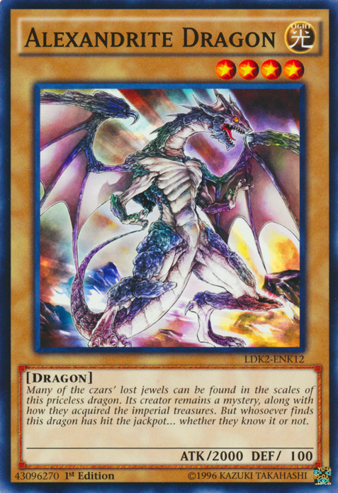 Alexandrite Dragon [LDK2-ENK12] Common For Cheap