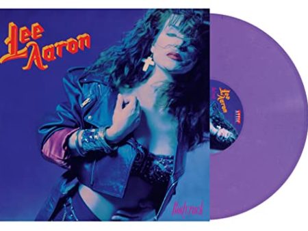 LEE AARON - BODYROCK - PURPLE & GOLD GLITTER COLORED VINYL on Sale