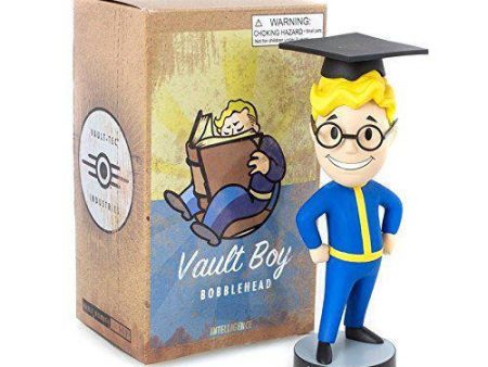 FALLOUT: VAULT BOY 101: INTELLIGENCE - BOBBLEHEAD-5 -SERIES 2 Online Hot Sale