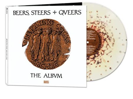 REVOLTING COCKS - BEERS, STEERS & QUEERS - BRONZE WHITE SPLATTER (VINYL) Online now