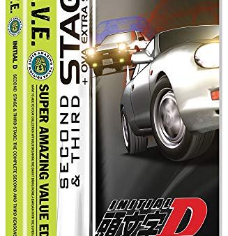 INITIAL D: SECOND & THIRD STAGE + OVA [REGIONS 1,2] Supply