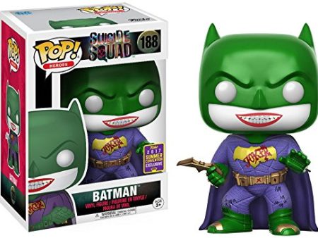 SUICIDE SQUADE: BATMAN #188 - FUNKO POP!-2017 SUMMER CON For Cheap